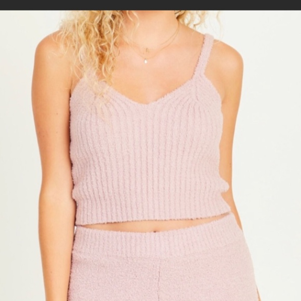 ALTAR’D STATE INTIMATES soft mauve tank top - Picture 2 of 5